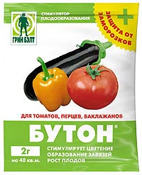 Бутон Плюс для томатов, перцев, баклажанов.